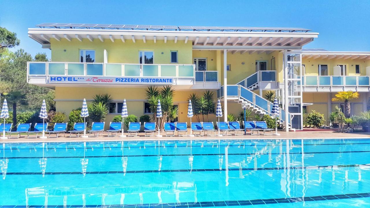 Hotel Alla Terrazza Bibione Exteriör bild